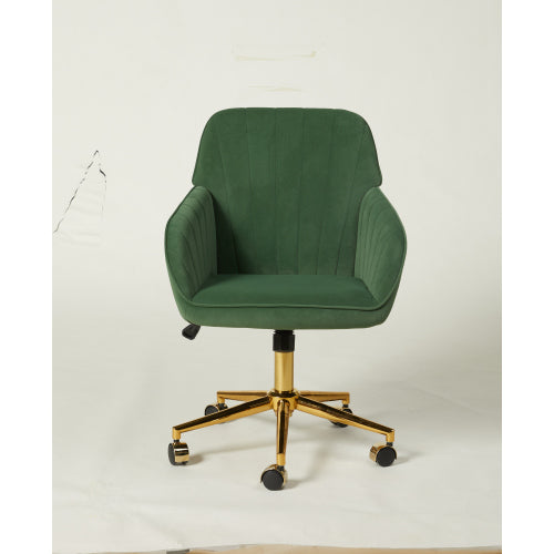 The wide backrest and cushion design of the office chair