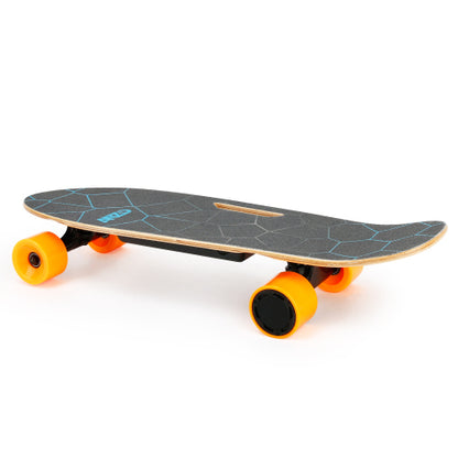 Small Electric Skateboard with Remote Control, 350W, Max 10 MPH, 7 Layers Maple E-Skateboard, load up to 100kg for Adult, Teens, and Kids