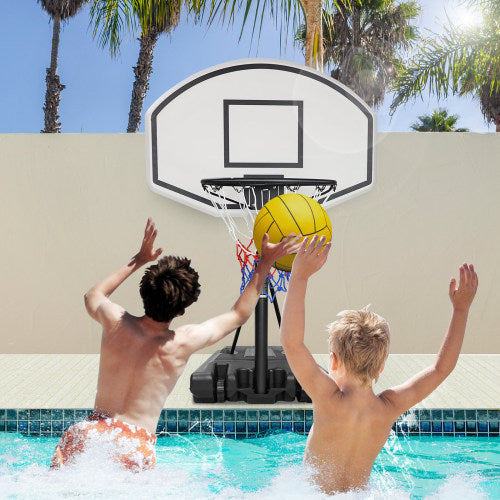 Pool basketball retailer hoop